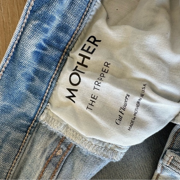 Mother Jeans The Tripper Cut Flowers Sz 28 - Picture 13 of 15